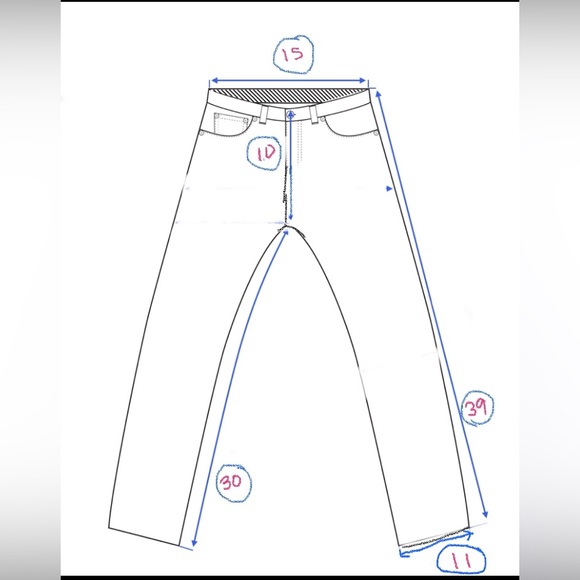 H.I.S. Vintage 1970’s Bell Bottom Flare Brown Corduroy Pants - Picture 9 of 9